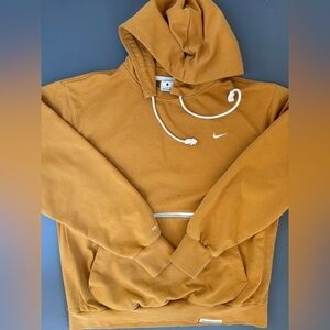 Nike Dri-FIT Hoodie – Mustard Ochre – Size L